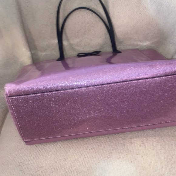 💕♠️ NWOT- Kate Spade Large Glimmer shimmer Tote bag! - Picture 7 of 9